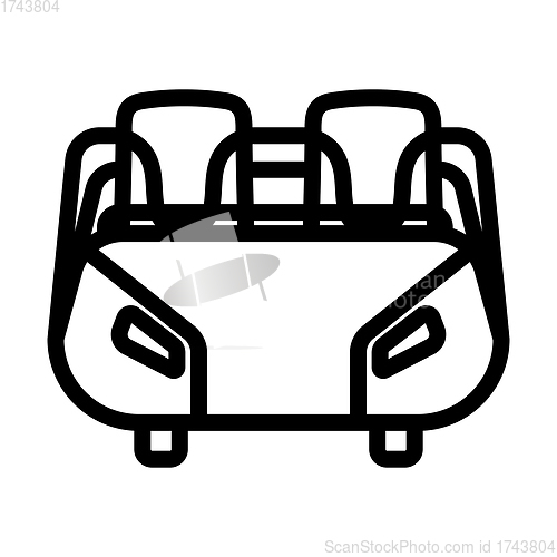 Image of Roller Coaster Cart Icon