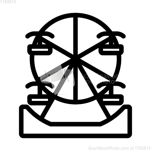 Image of Ferris Wheel Icon
