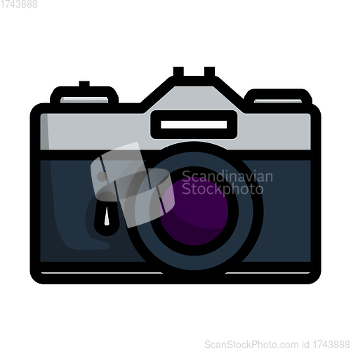 Image of Icon Of Retro Film Photo Camera