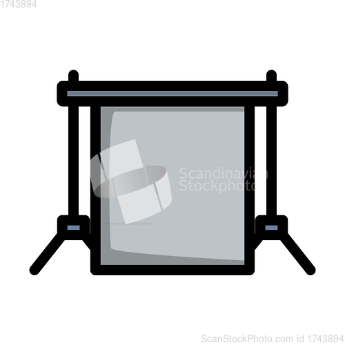 Image of Icon Of Studio Photo Background