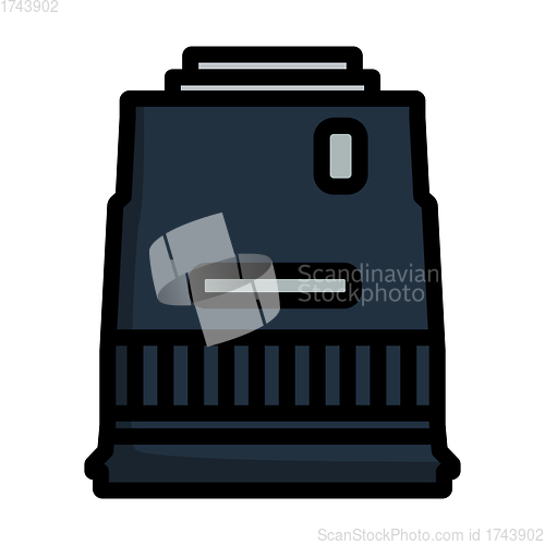 Image of Icon Of Photo Camera Wide Lens