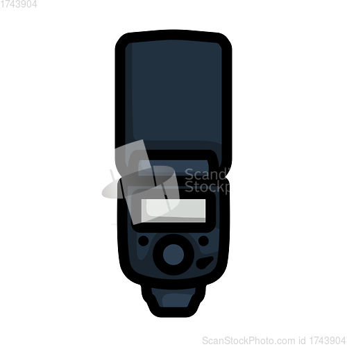 Image of Icon Of Portable Photo Flash