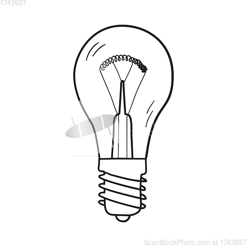 Image of Electric Bulb Icon
