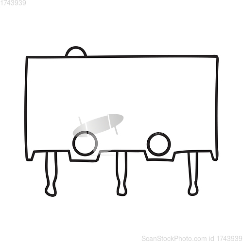Image of Micro Button Icon Icon