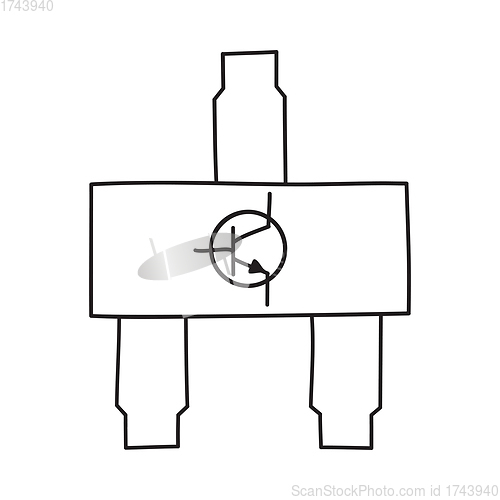 Image of Smd Transistor Icon