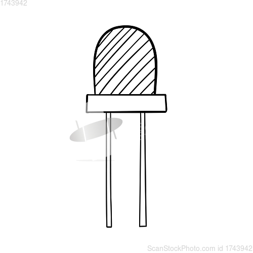 Image of Light-emitting Diode Icon