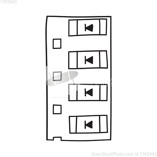 Image of Diode Smd Component Tape Icon