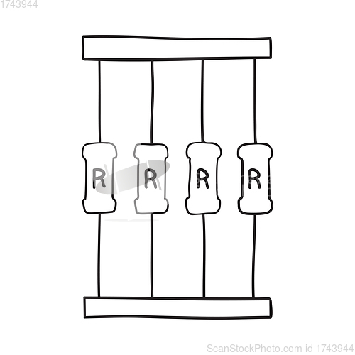 Image of Resistor Tape Icon