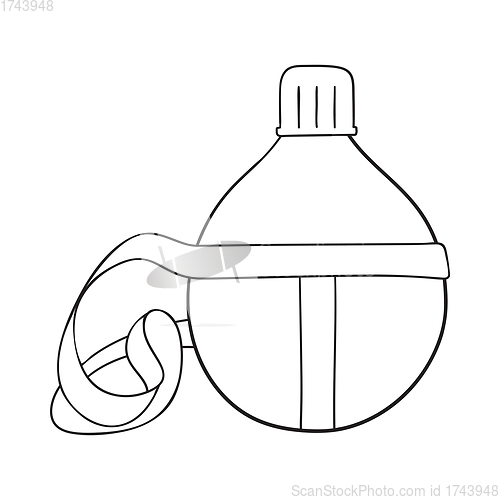 Image of Icon Of Touristic Flask