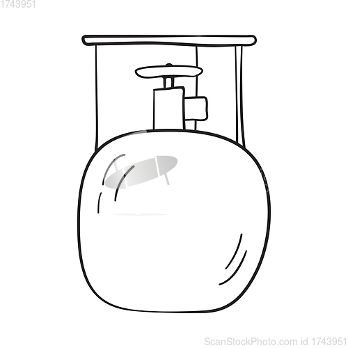 Image of Icon Of Camping Gas Container