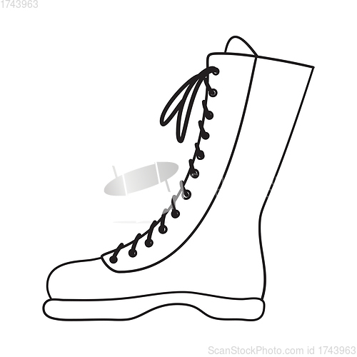 Image of Icon Of Hiking Boot