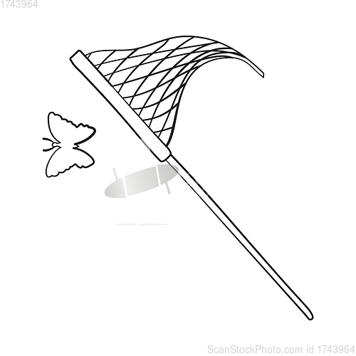 Image of Icon Of Butterfly Net