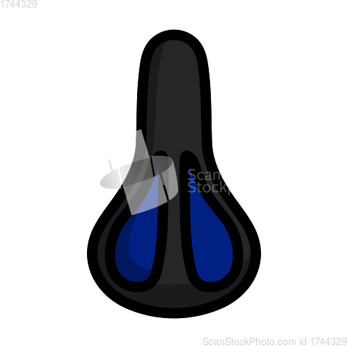 Image of Bike Seat Icon Top View