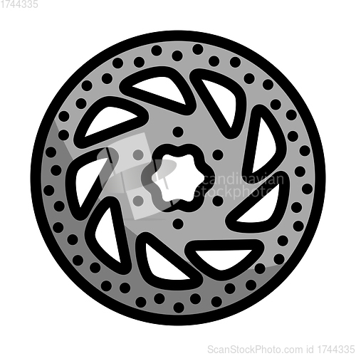 Image of Bike Brake Disc Icon