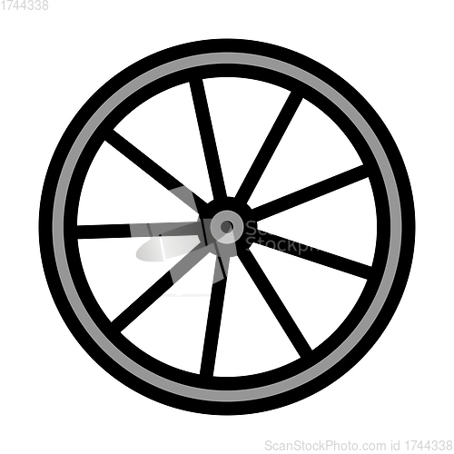Image of Bike Wheel Icon
