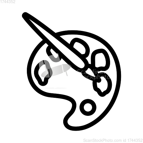 Image of Palette Toy Icon