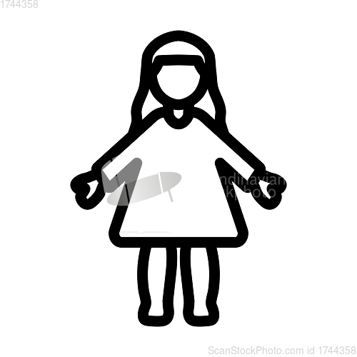Image of Doll Toy Icon