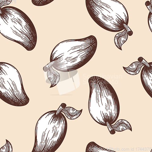 Image of Seamles Pattern Of Mango
