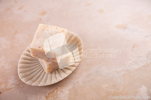 Image of Handmade natural soap, fragrant hand and body skincare