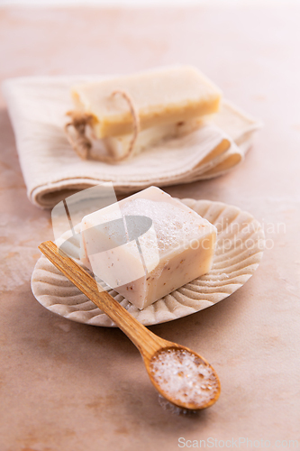 Image of Handmade natural soap, fragrant hand and body skincare