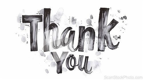 Image of Words Thank You created in Minimalist Drawing.