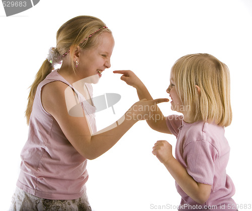 Image of Sisters Arguing