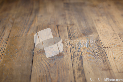 Image of empty wood table top