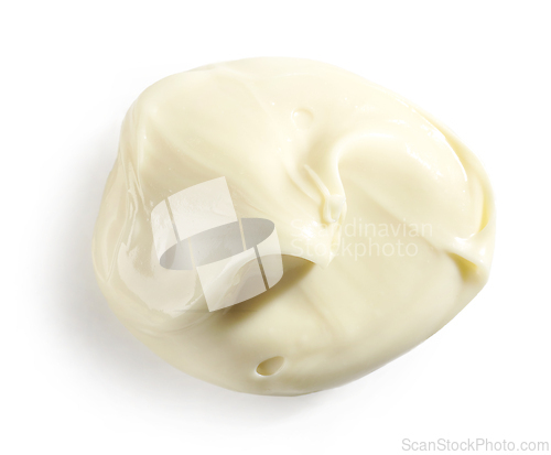 Image of melted white chocolate