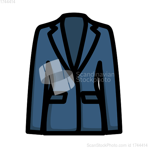 Image of Business Woman Suit Icon