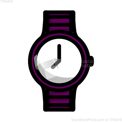 Image of Business Woman Watch Icon