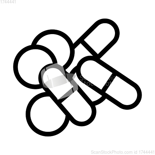 Image of Pill And Tabs Icon