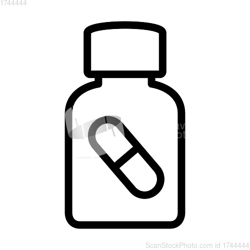 Image of Pills Bottle Icon