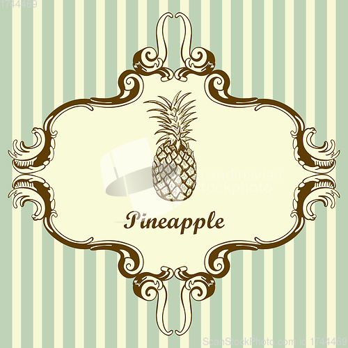 Image of Icon Of Pineapple