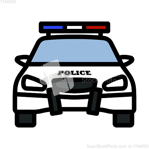 Image of Police Car Icon