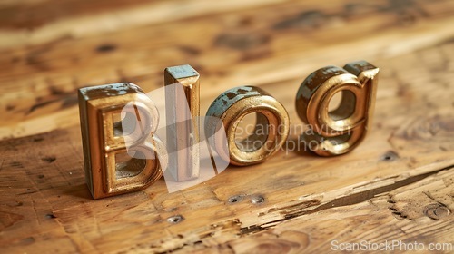 Image of Onyx Crystal Blog concept creative art poster.