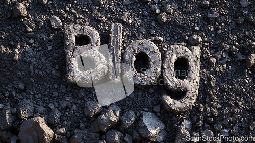 Image of Asphalt Blog concept creative art poster.