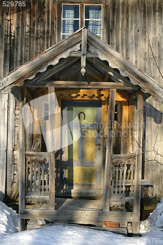 Image of old house entrance