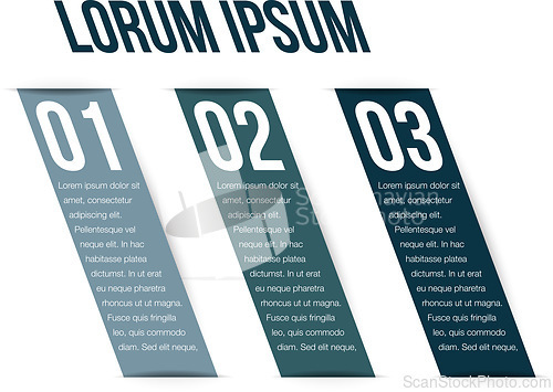 Image of Infographic steps, report and design for presentation with data analytics, seo information or instruction. Illustration, chart template and diagram for workflow isolated on png transparent background