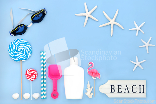 Image of Summer Beach Decorations and Accessories