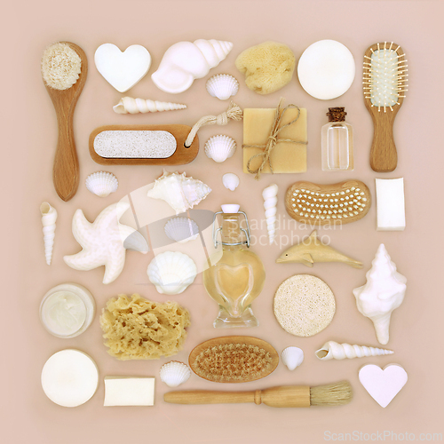 Image of Skincare with Bath and Spa Beauty Treatment Products 