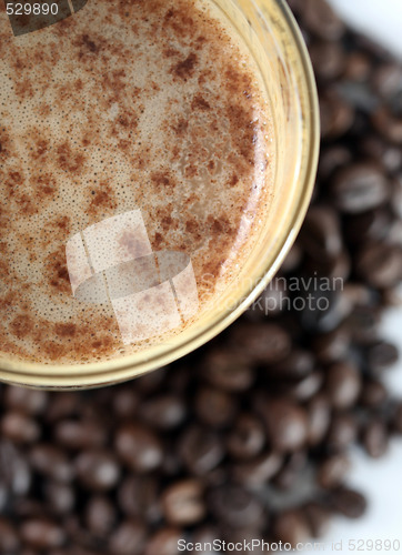Image of Latte Macchiato in glass