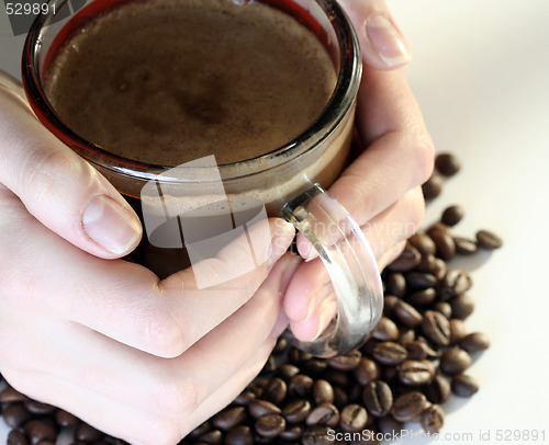 Image of Cup with coffee