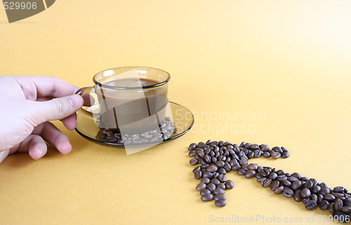 Image of Cup with coffee