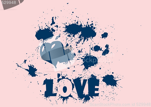 Image of love splash