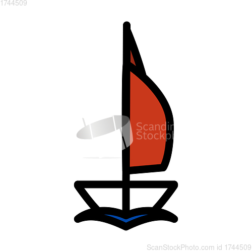 Image of Sail Yacht Icon