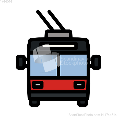 Image of Trolleybus Icon