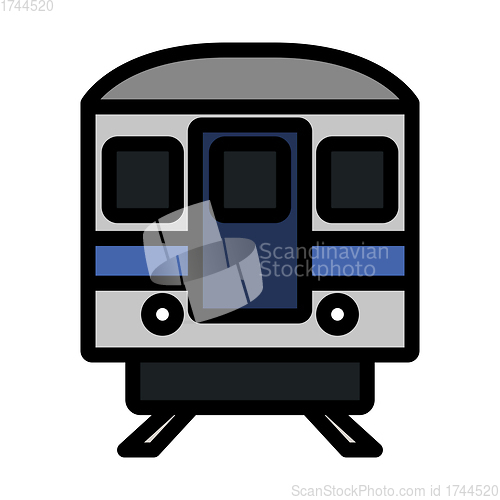 Image of Subway Train Icon