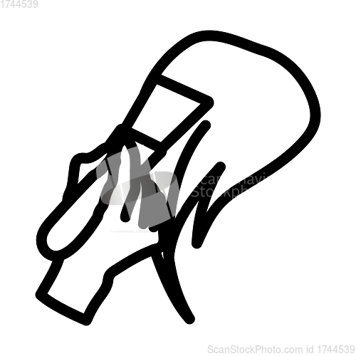 Image of Painting Hair Icon