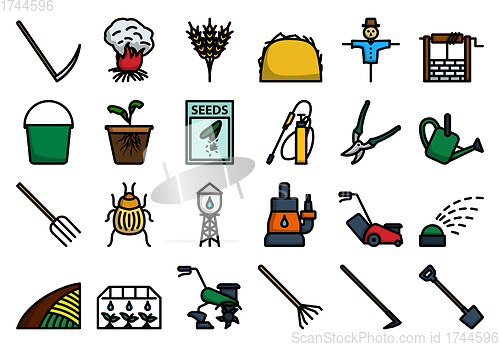 Image of Garden Icon Set