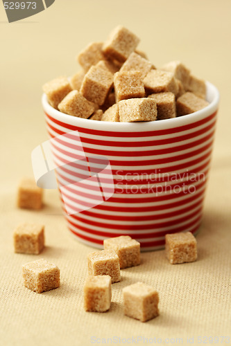 Image of brown sugar cubes